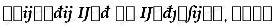 Chianti Ext BT Extension字体转换